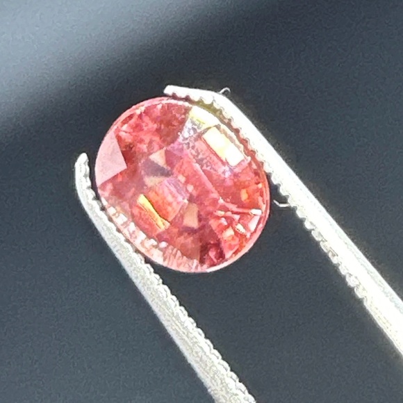 Pink Tourmaline Gemstone .90 carat oval shaped (October birthstone) - Picture 15 of 17
